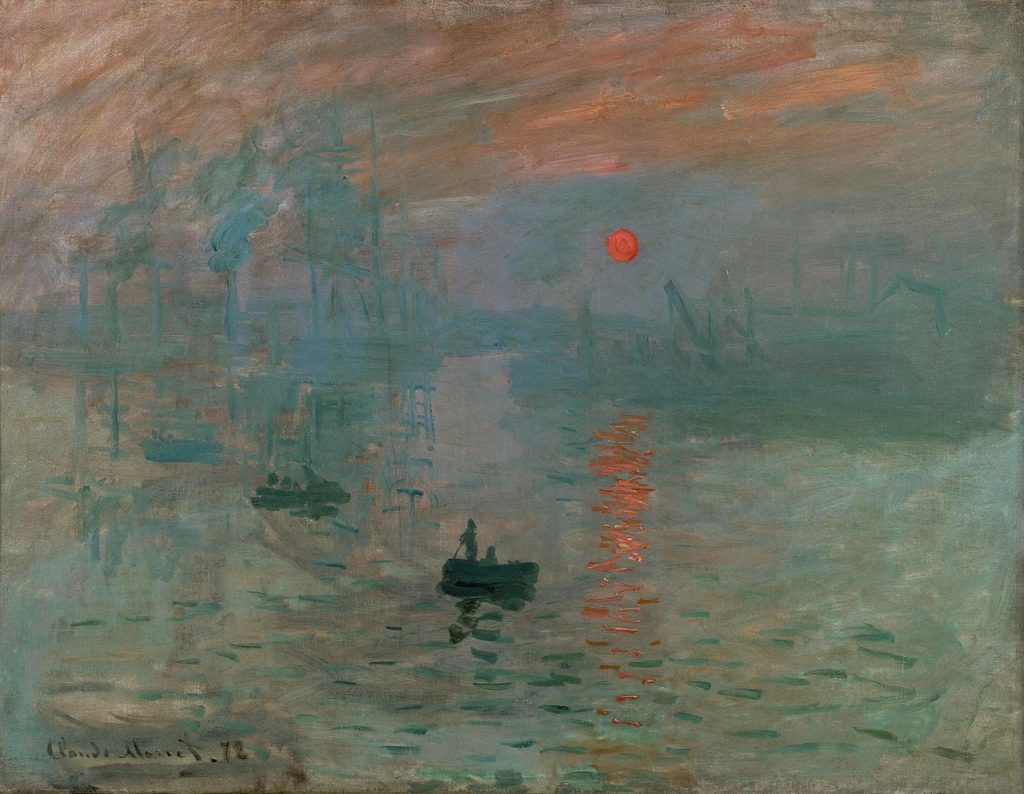Impression, Sunrise - Claude Monet 