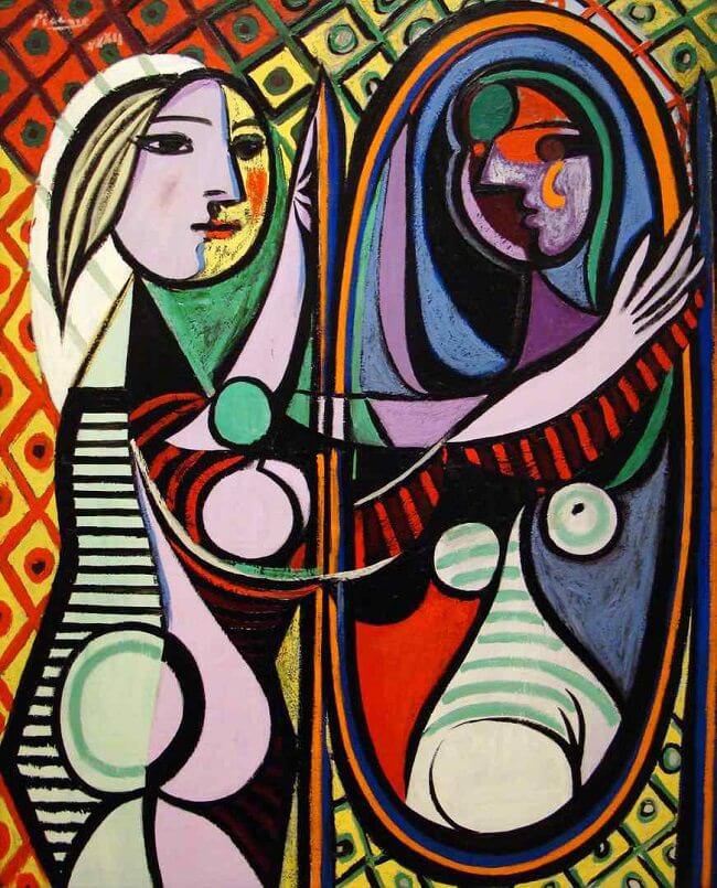  Pablo Picasso - Girl Before A Mirror 