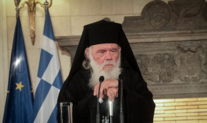 Ο Αρχιεπίσκοπος Ιερώνυμος